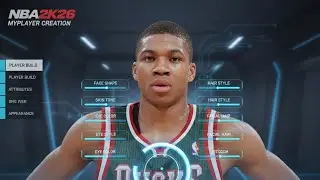 NBA2K26 Young Giannis Face Creation!!