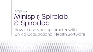 Minispir, Spirolab & Spirodoc  | How to use your spirometer with Civica Occupational Health Software