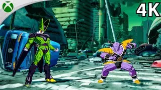 Dragon Ball Fighterz | Cell & Broly vs Captain Ginyu & Nappa | Xbox Gameplay 4K