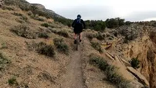Palisade Rim High Exposure Mtn Biking Trail Highlights: Palisade, Colorado