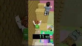 💀 roblox mini troll tower speedrun #shorts