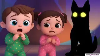 Monster in the Dark | Fun Kids Song & Friendly Monster Dance | Toonzy Wheels kids 