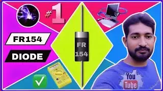 HOW TO CHECK FR154 FAST RECOVERY DIODES 🆕 || FR154 DIODE CHECKING TESTING BY MULTIMETER IN HINDI ✔️