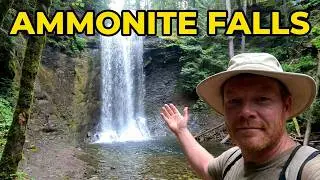 Ammonite Falls, Nanaimo, BC, Vancouver Island Waterfalls! New Viewing Platform/Stairs! Explore VI !!