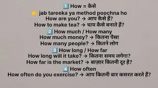 English to Hindi &ndash; How many meanings with examples |@Meansmeaning