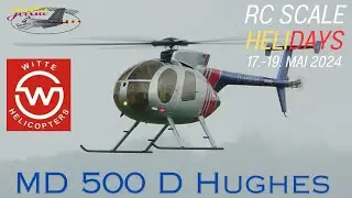 RC TURBINE MD500 WITTE HELICOPTERS (RC Scale Helicopter Show 2024)