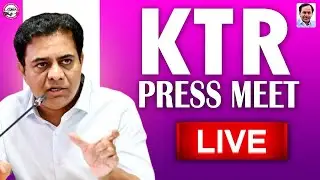 LIVE: KTR Press Meet At Telangana Bhavan | KTr LIVE @JublileetimesTv