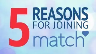 5 Reasons for Joining match.com