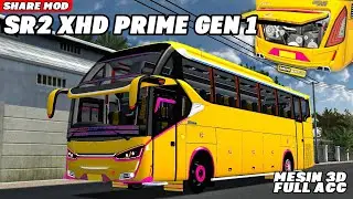 SHARE MOD SR2XHD PRIME ECE R66 GEN 1 HINO RK MESIN 3D - FULL ACC