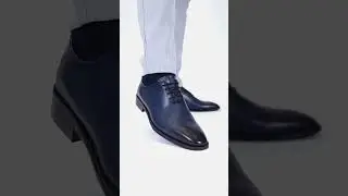 Navy Lace Ups