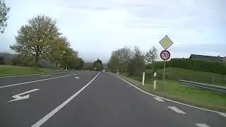 Hurtgen Drive 3 Simmerath north to Nideggen bypassing Schmidt crossing the Rur
