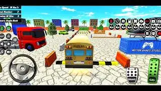 School Bus Parking Game Simulator #game 