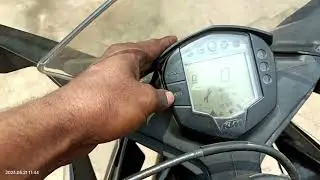 KTM RC200 How to service reset