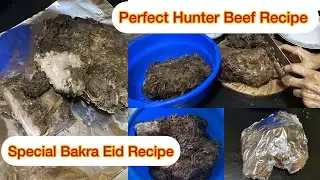Special Bakra Eid Recipe | Hunter Beef 🥩 Perfect Hunter Beef Recipe | Vlog 2023