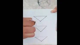 A 3d line above paper .