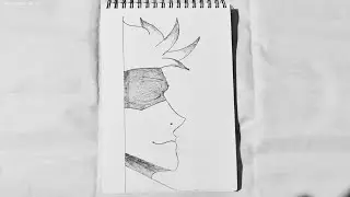 How to Draw Satoru Gojo | Jujutsu Kaisen SketchSatoru Gojo Pencil Sketch | Jujutsu Kaisen Fan Art