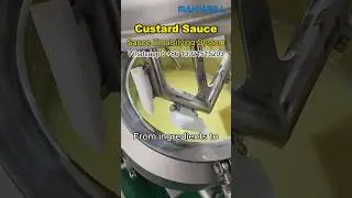 Industrial Custard Sauce Production | Sauce Emulsifying System by Food Machinery Factory