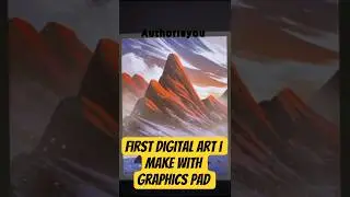 first digital art i make with graphics pad|authorisyou
