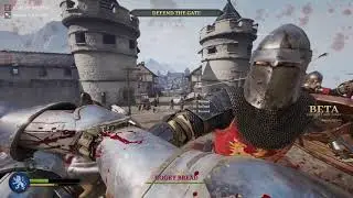 Chivalry 2 [closed beta] Crusader class Gameplay (No Commentary)