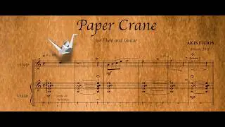 Akis Filios - Paper Crane (Guitar & Flute)