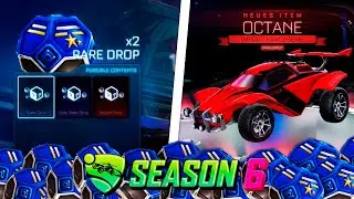 Best Rare Drops Opening Rocket League SEASON 6