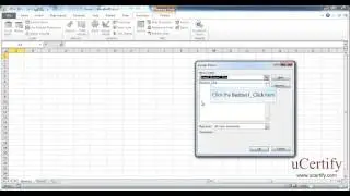 Insert A Button And Assign A Macro