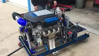 LS9 Motor on run stand start up