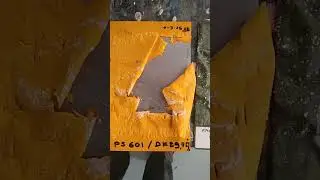 Paint remover work in painted surface pannel
