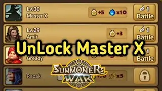 This Is How to Unlock/Fight Master X for the first time in Summoners War JJK Collab Event