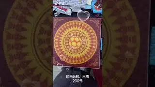 OK3D large size 3D crystal Ball Lenticular Printing with moving 3D depth effect