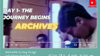 Day-1 Embrace the Journey : Chapter 1 - The Archives Musical&nbsp;Band&nbsp;Title