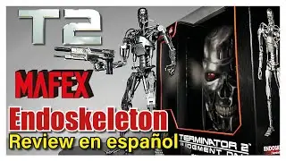 MAFEX Endoskeleton T2 Ver. - Terminator 2 | Review en espa&ntilde;ol