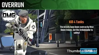 Overrun, sniper strike special ops mission #9- London (pistol/zone2)