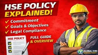 Title:🔴 HSE Policy Explained in Hindi | Health Safety Environment Policy | Complete Guide |