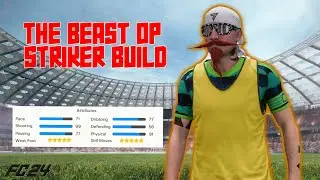 EAFC 24 Pro Clubs - INSANE STRIKER BUILD - FINISHING MASTER