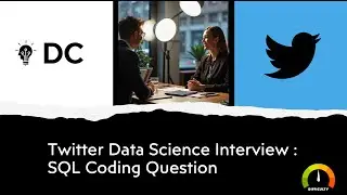 Twitter Data Science Interview Question : SQL Coding - Moving Averages (Medium Difficulty)