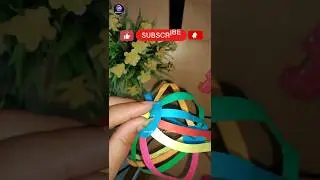Easy Colour Paper Magic Crafts 🪄 #shorts #papercraft #art