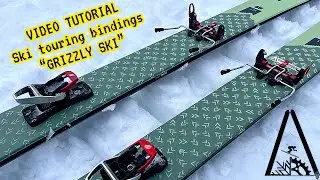 Tutorial come usare gli attacchi per sci alpinismo GRIZZLY SKI #skialp #scialpinismo #skitouring