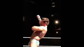 Crowd participation at its finest 😅 #wrestling #indiewrestling #shorts