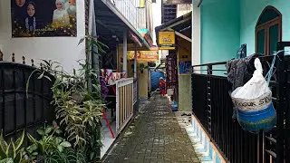 Kampung ini sekarang sangat padat sekali @Bandulan Malang 