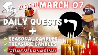 DOUBLE EVENT! Sky Daily Quests Today | March 07 | Valley of Triumph Daily Quests