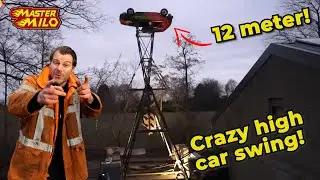 CRAZY 12 METER HIGH CAR SWING!