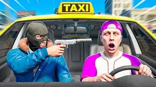 24 ORE ca SOFER de TAXI in GTA 5!