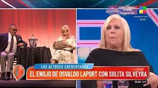 El enojo de Osvaldo Laport con Solita Silveyra: los actores enfrentados