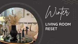 Living Room Winter Reset After Christmas #winter#winterdecorideas #winterdecor