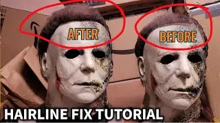 TUTORIAL HOW TO FIX THE HAIR ON TOTS HALLOWEEN KILLS MASK