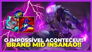 PARTIDA LEND&Aacute;RIA - BRAND MID | LoL WILD RIFT