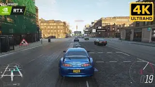 Forza Horizon 4 Challenge | Toyota Supra | 4K Ultra Settings | RTX Gameplay
