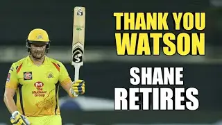 Shane Watson Announced Retirement From All Formats Of Cricket | Shane Watson Retired From IPL