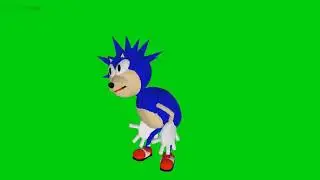 Sonic Dancing (Green Screen)